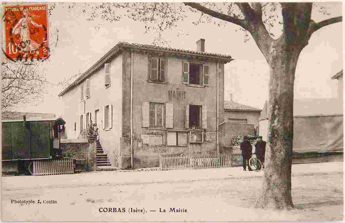 Corbas. La Mairie, 1913