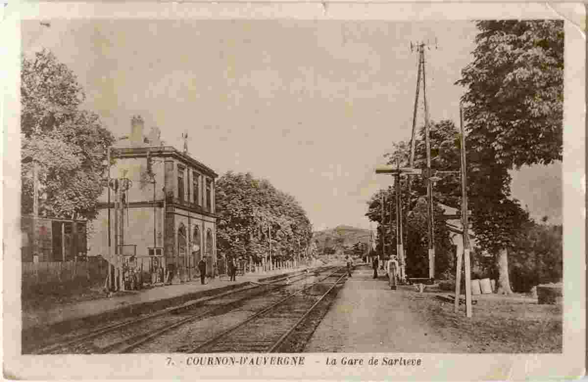 Cournon-d'Auvergne. La Gare de Sarlieve