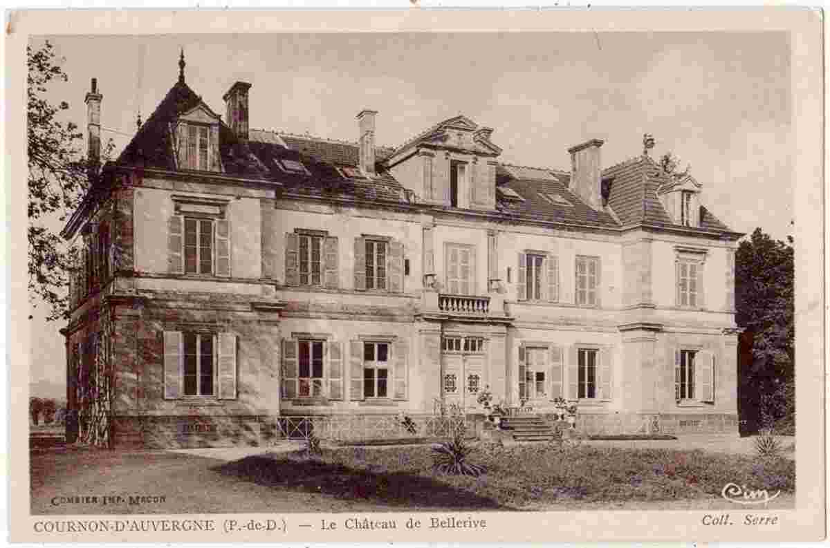 Cournon-d'Auvergne. Le Château de Bellerive