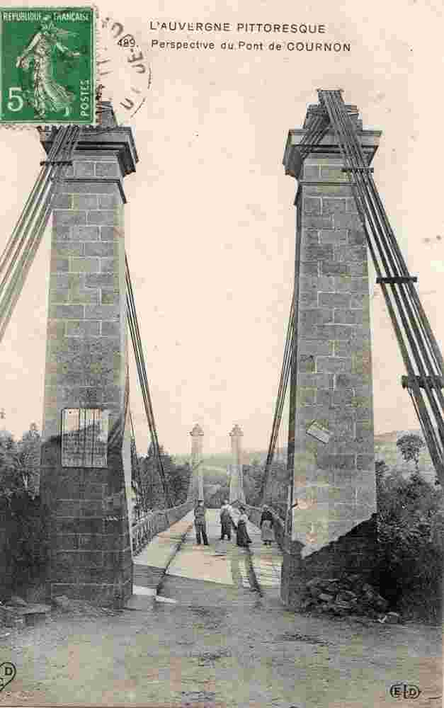 Cournon-d'Auvergne. Pont, 1911