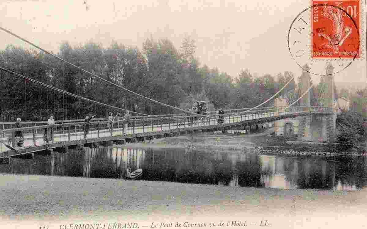 Cournon-d'Auvergne. Pont de Cournon vu de l'Hotel