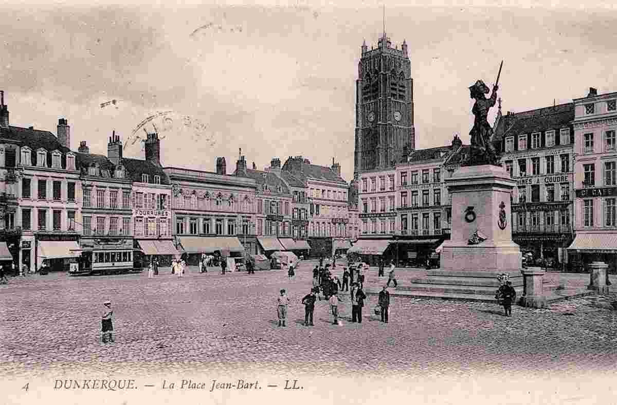 Dunkerque. La Place Jean Bart
