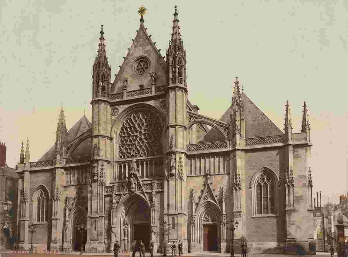 Dunkerque. L'Église Saint Eloi, 1890