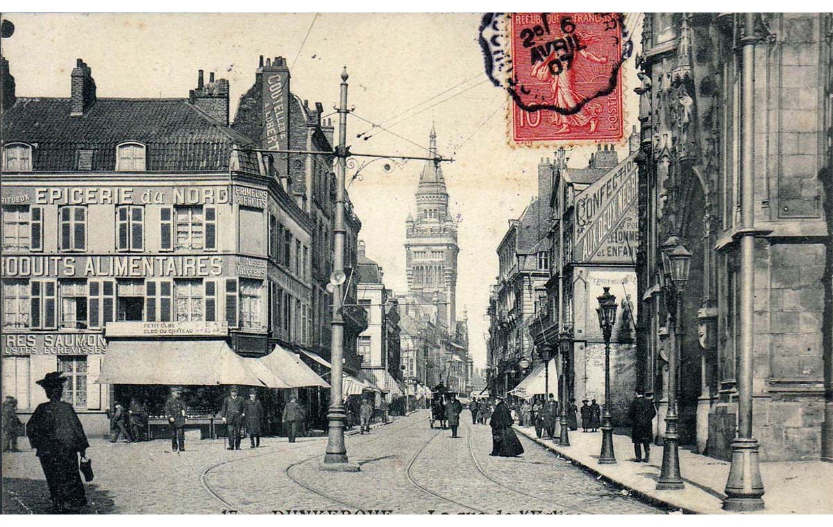 Dunkerque. Rue de l'Eglise