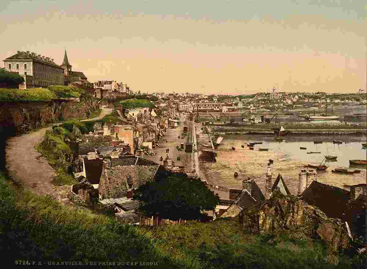 Granville. General view from Cape Lihou, 1890