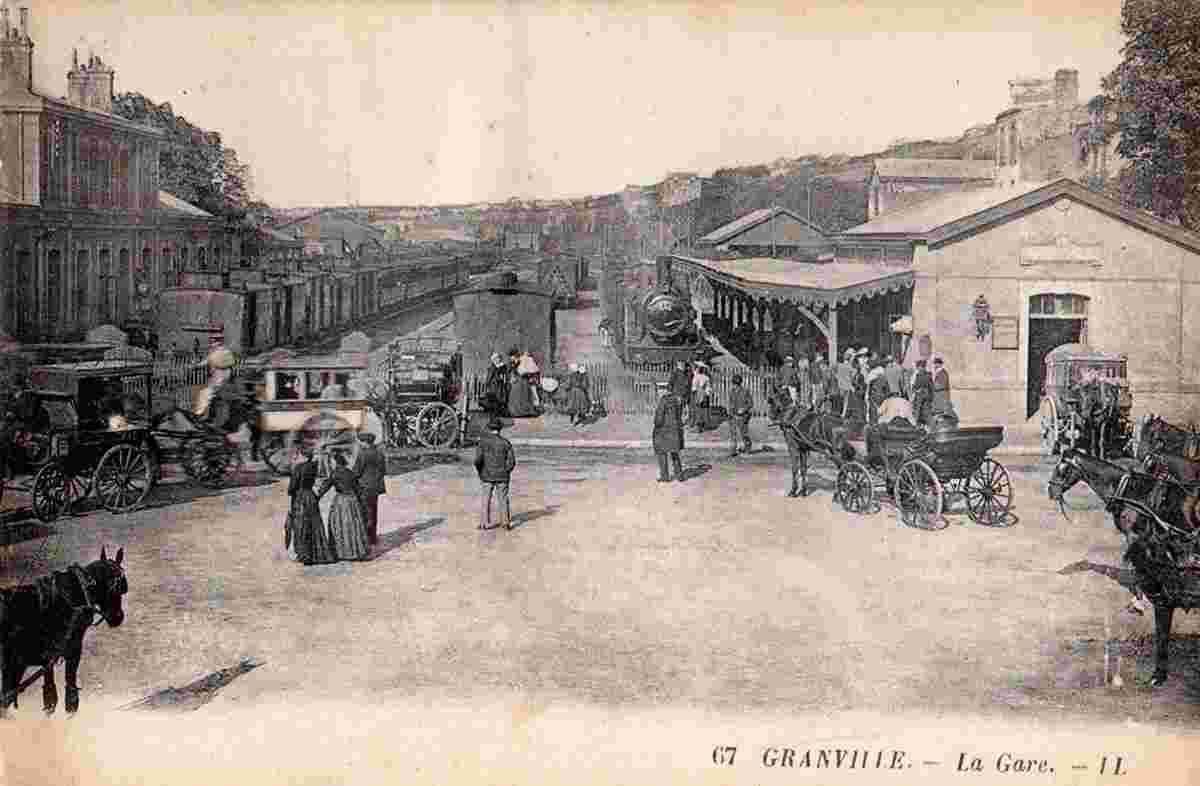 Granville. La Gare, 1907
