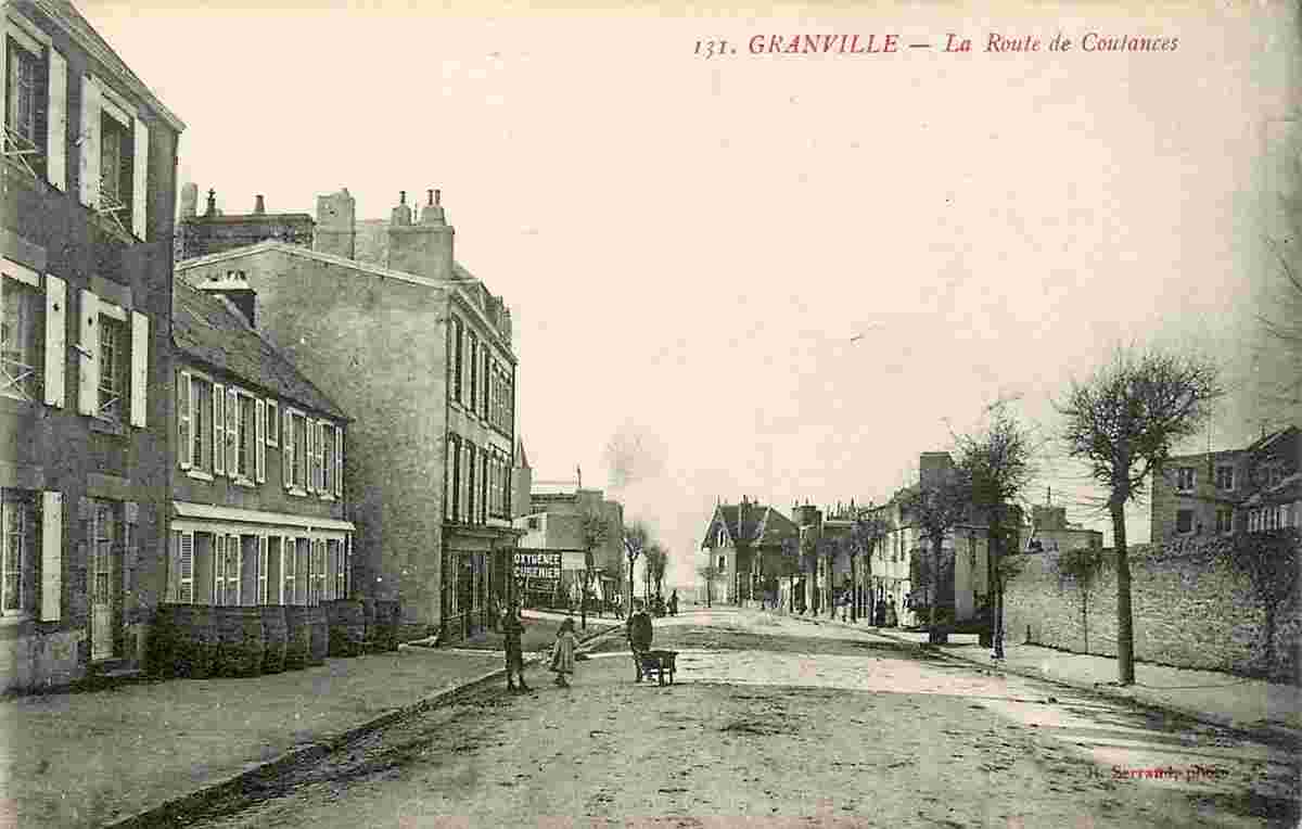 Granville. Route de Coutances