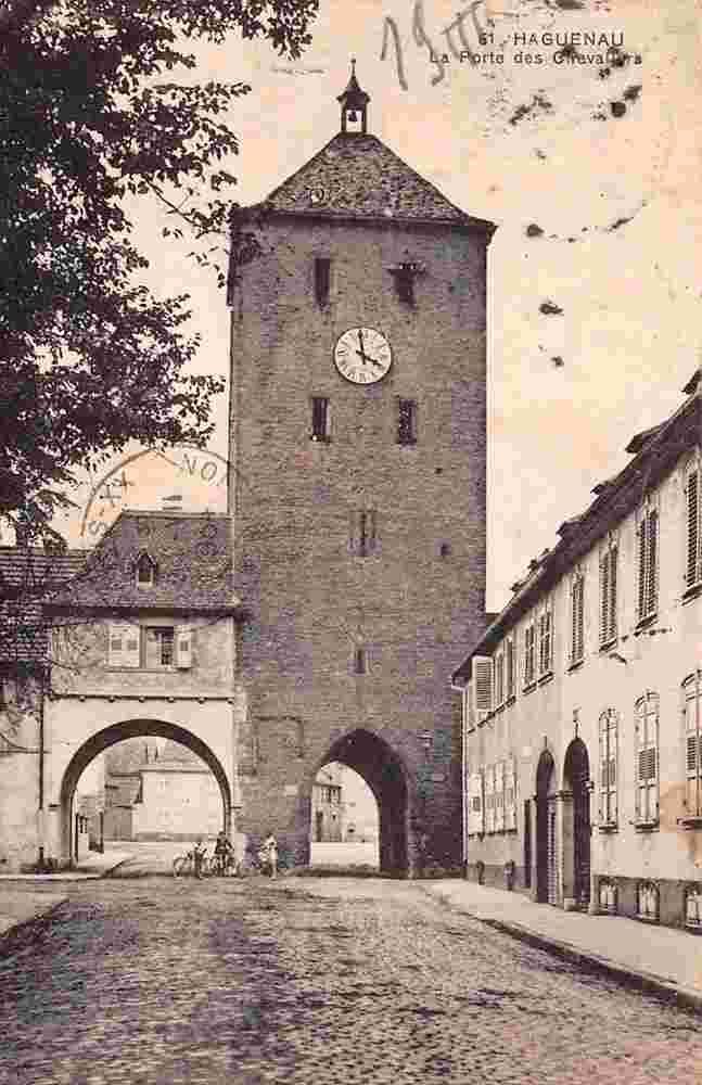 Haguenau. Porte des Chevaliers, 1934