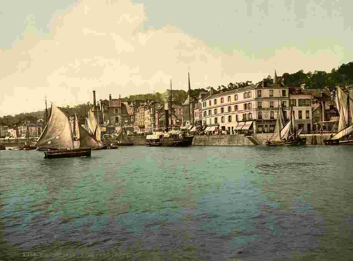 Honfleur. L'Avant Port, 1890