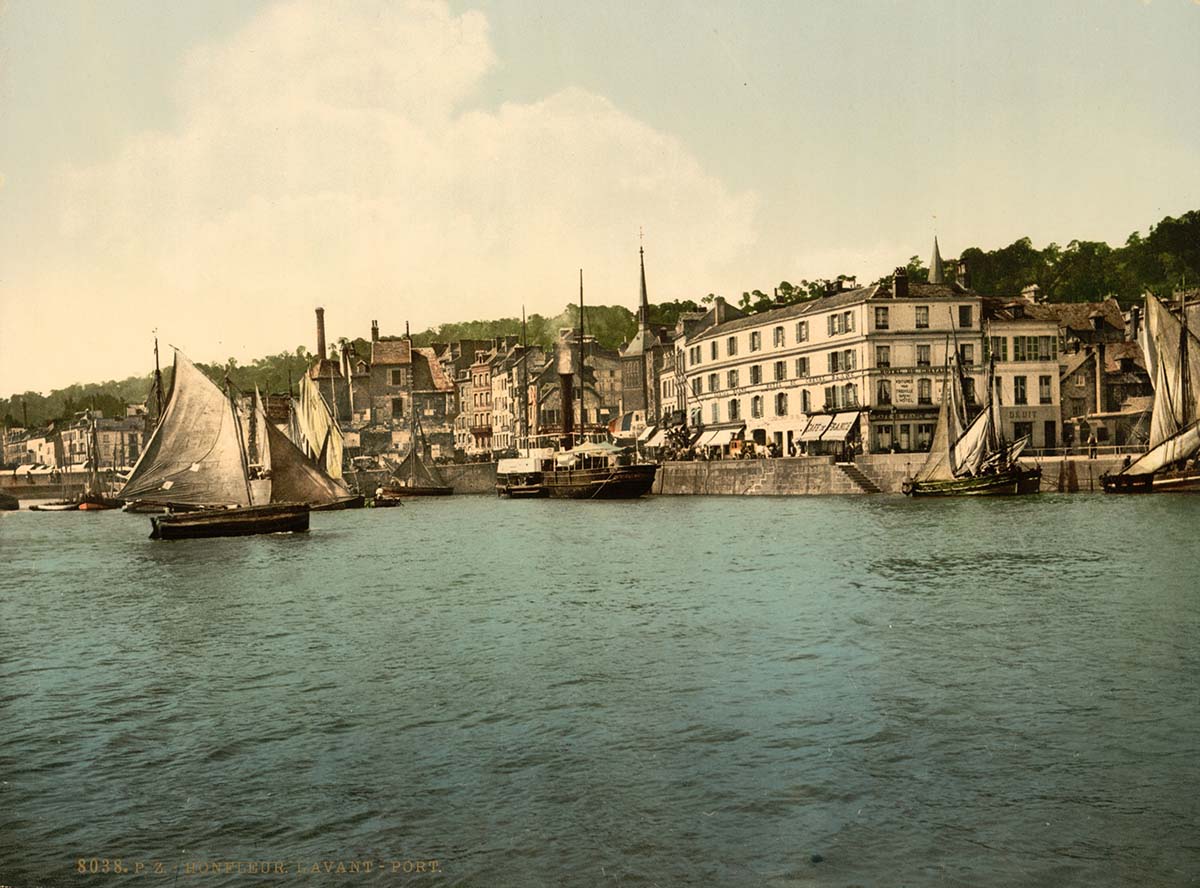 Honfleur. L'Avant Port, 1890