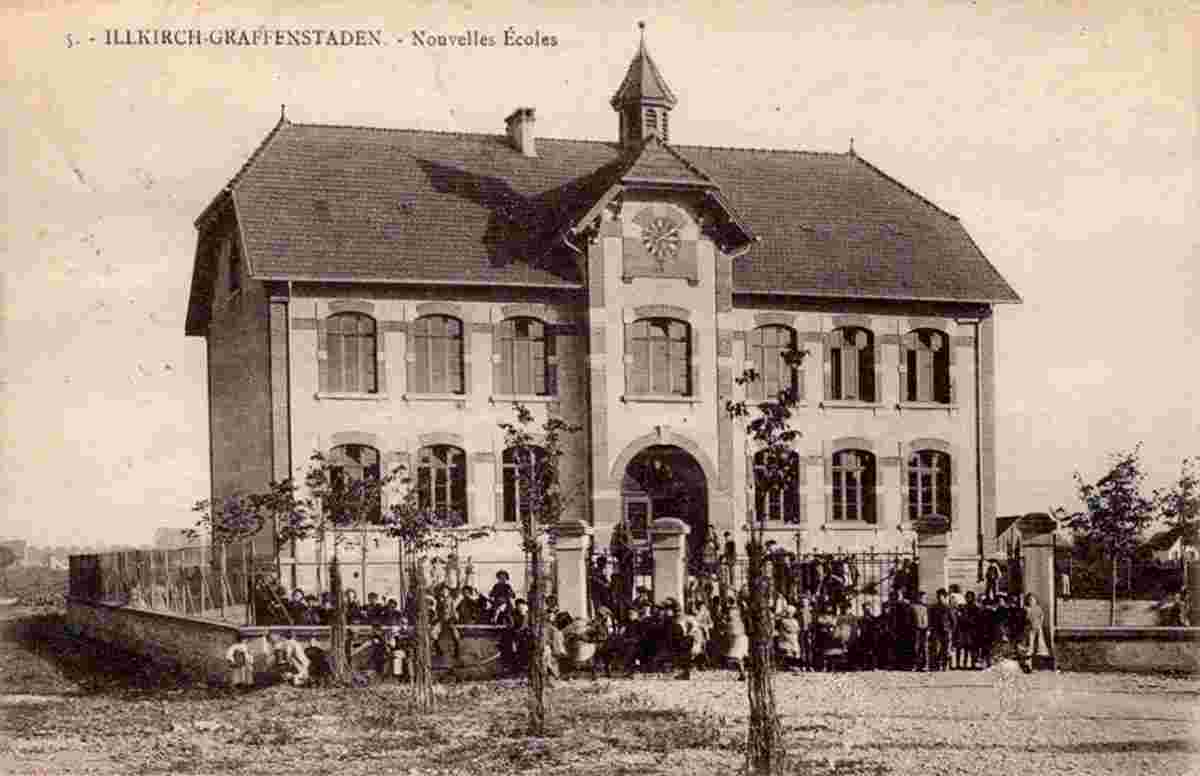 Illkirch-Graffenstaden. Nouvelles Écoles, 1927