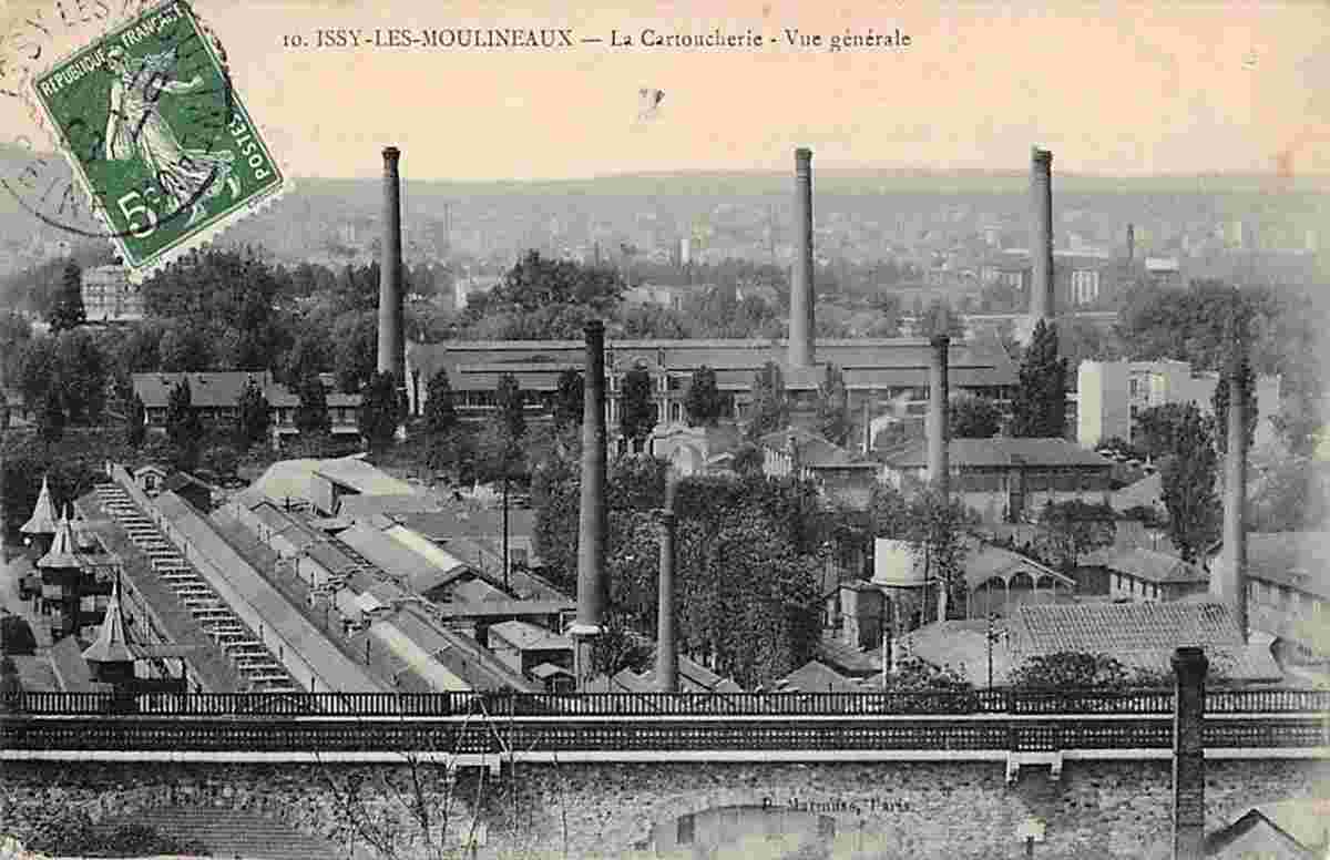 Issy-les-Moulineaux. Cartoucherie, 1908