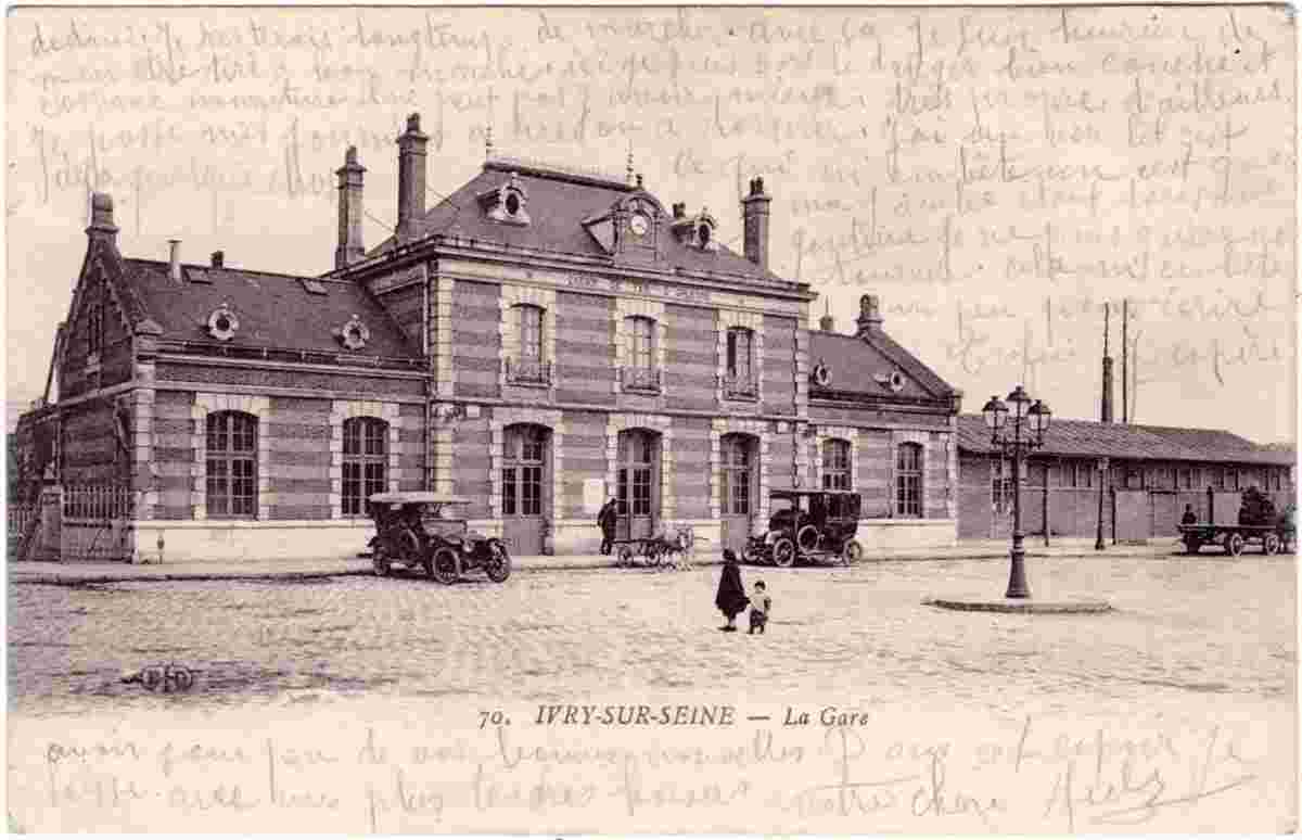Ivry-sur-Seine. La Gare