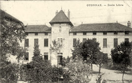 Oyonnax. L'Ecole Libre, 1917