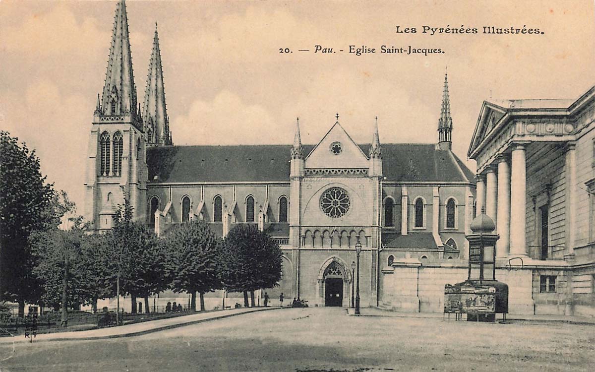 Pau. L'Église Saint Jacques