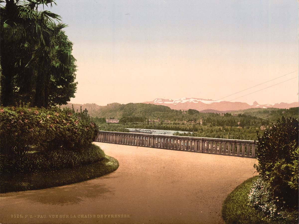 Pau et les Pyrénées, 1890
