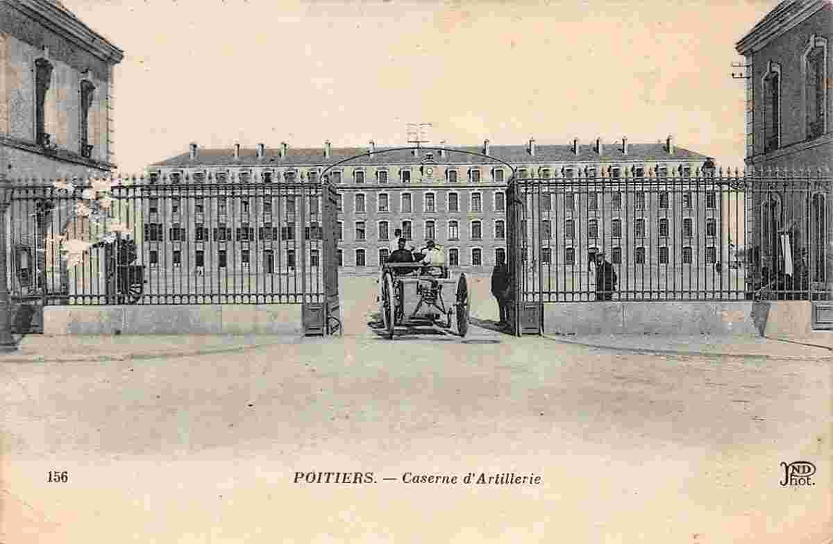 Poitiers. Caserne d'Artillerie, 1922