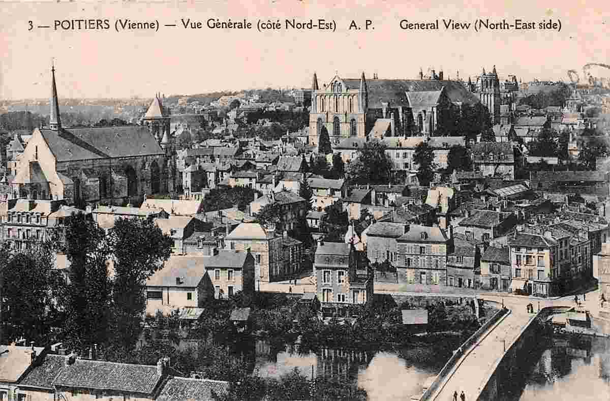 Poitiers. Vue générale