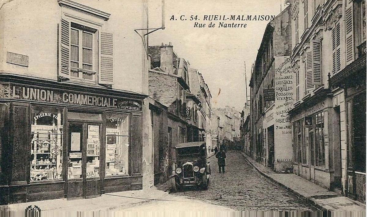 Rueil-Malmaison. Rue de Nanterre