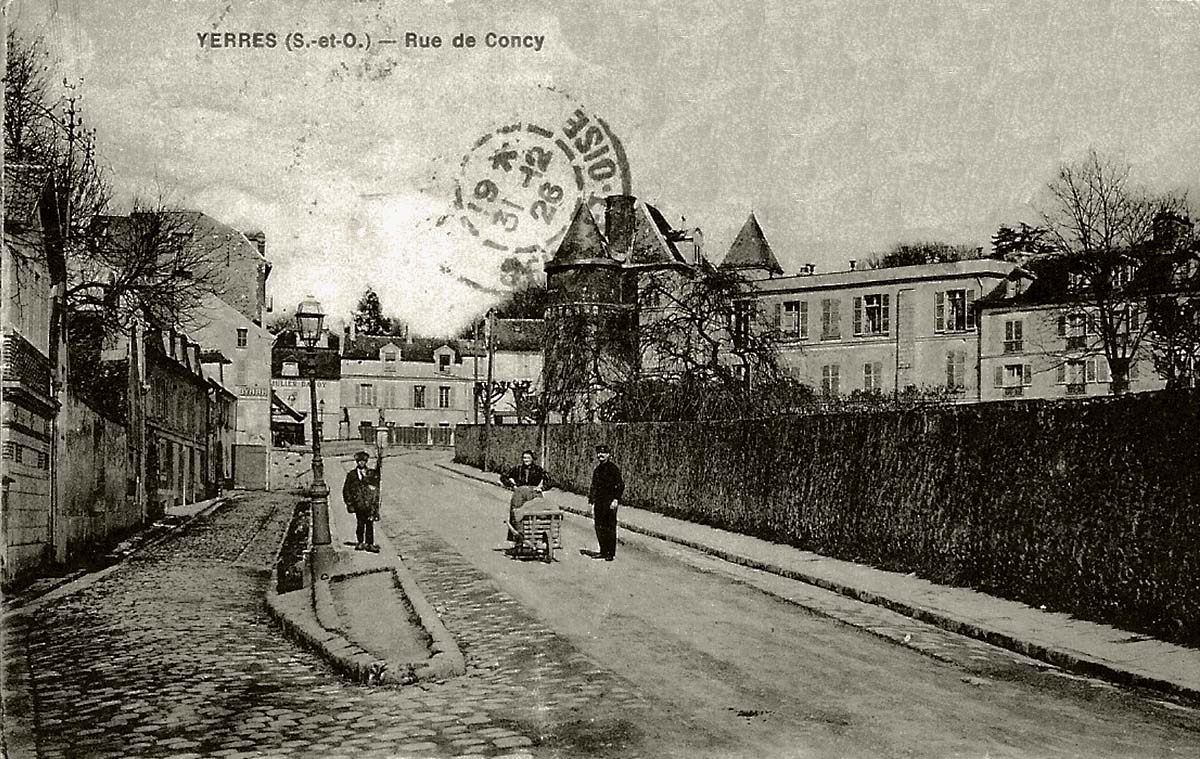 Yerres(Essonne). Rue de Concy