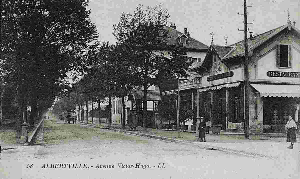 Albertville. Avenue Victor Hugo