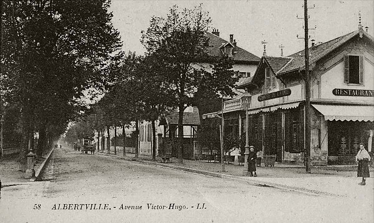 Albertville. Avenue Victor Hugo