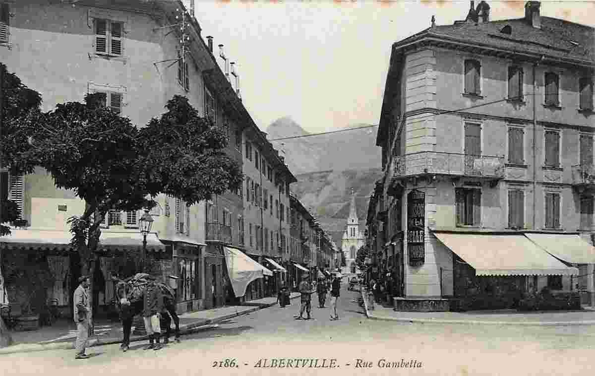 Albertville. Rue Gambetta