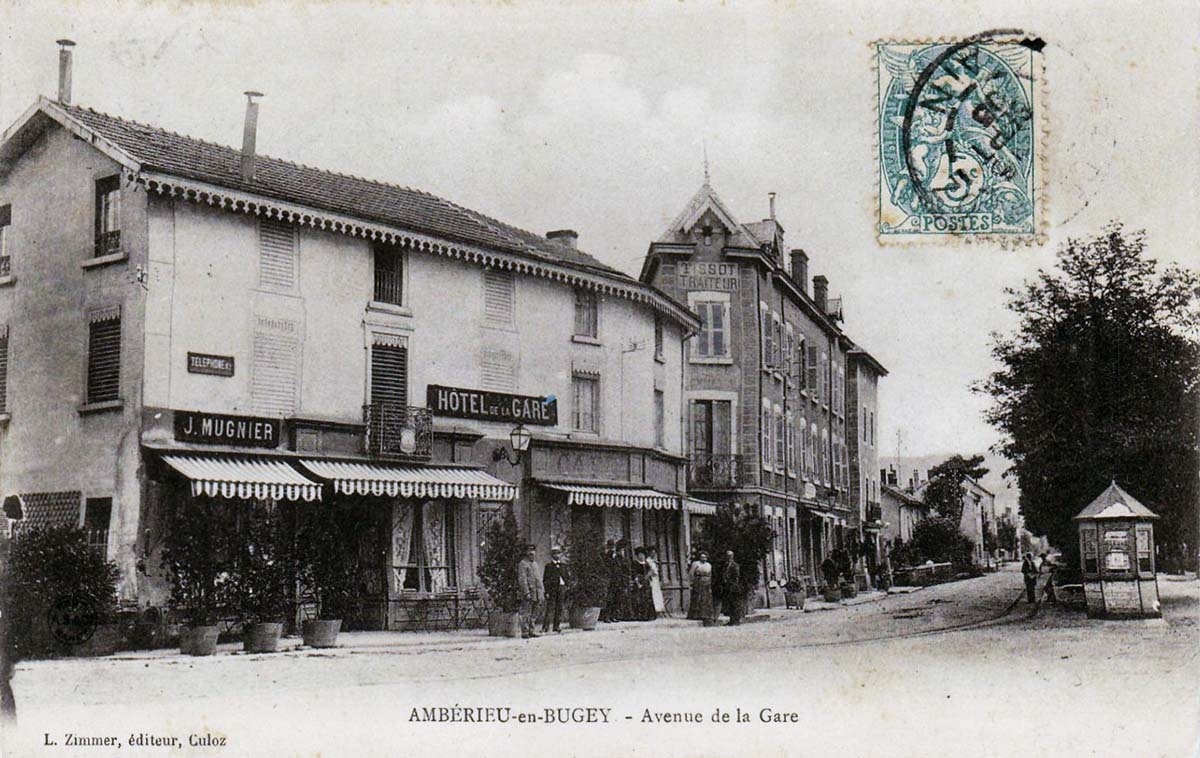 Ambérieu-en-Bugey. Avenue de la Gare