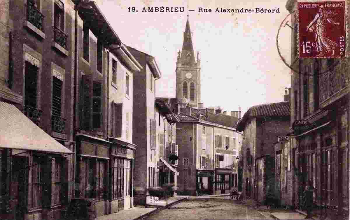 Ambérieu-en-Bugey. Rue Alexandre-Bérard