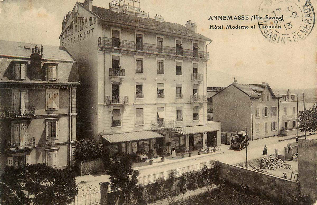 Annemasse. Hôtel 'Moderne'