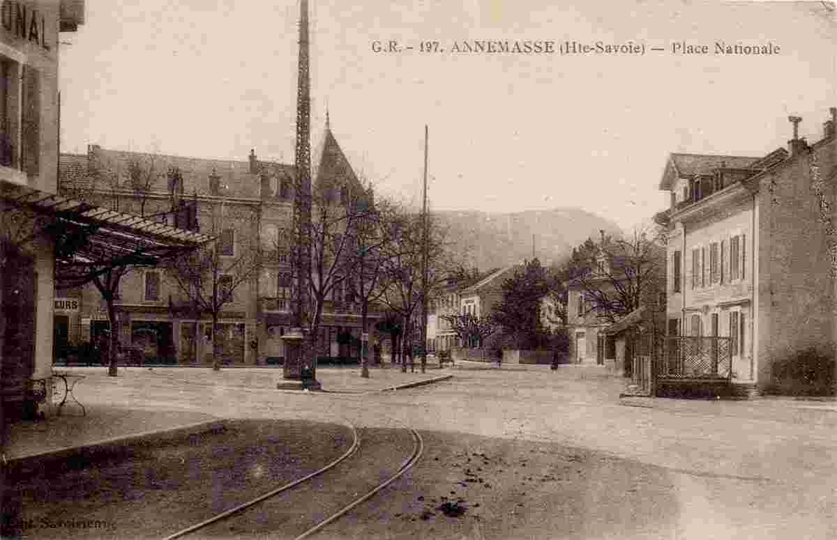 Annemasse. Place Nationale