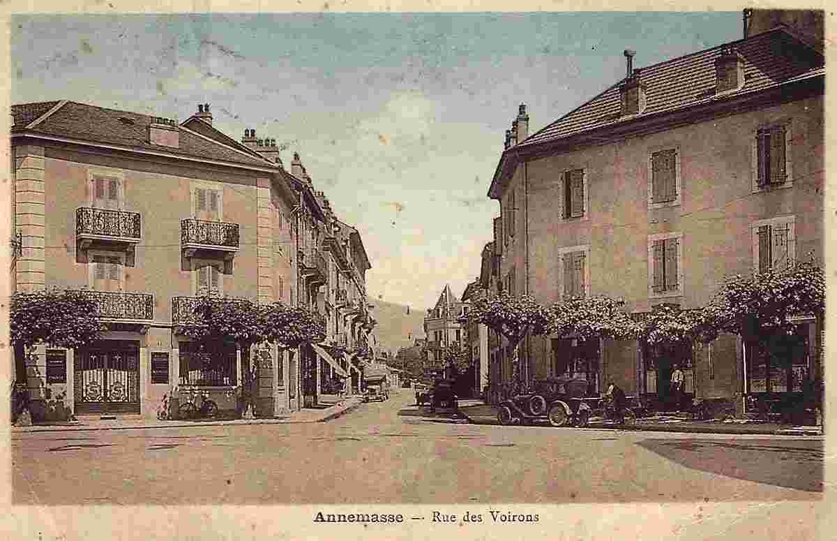 Annemasse. Rue des Voirons