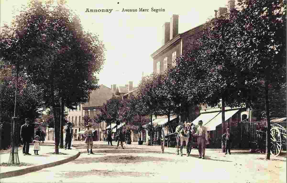 Annonay. Avenue Marc-Seguin