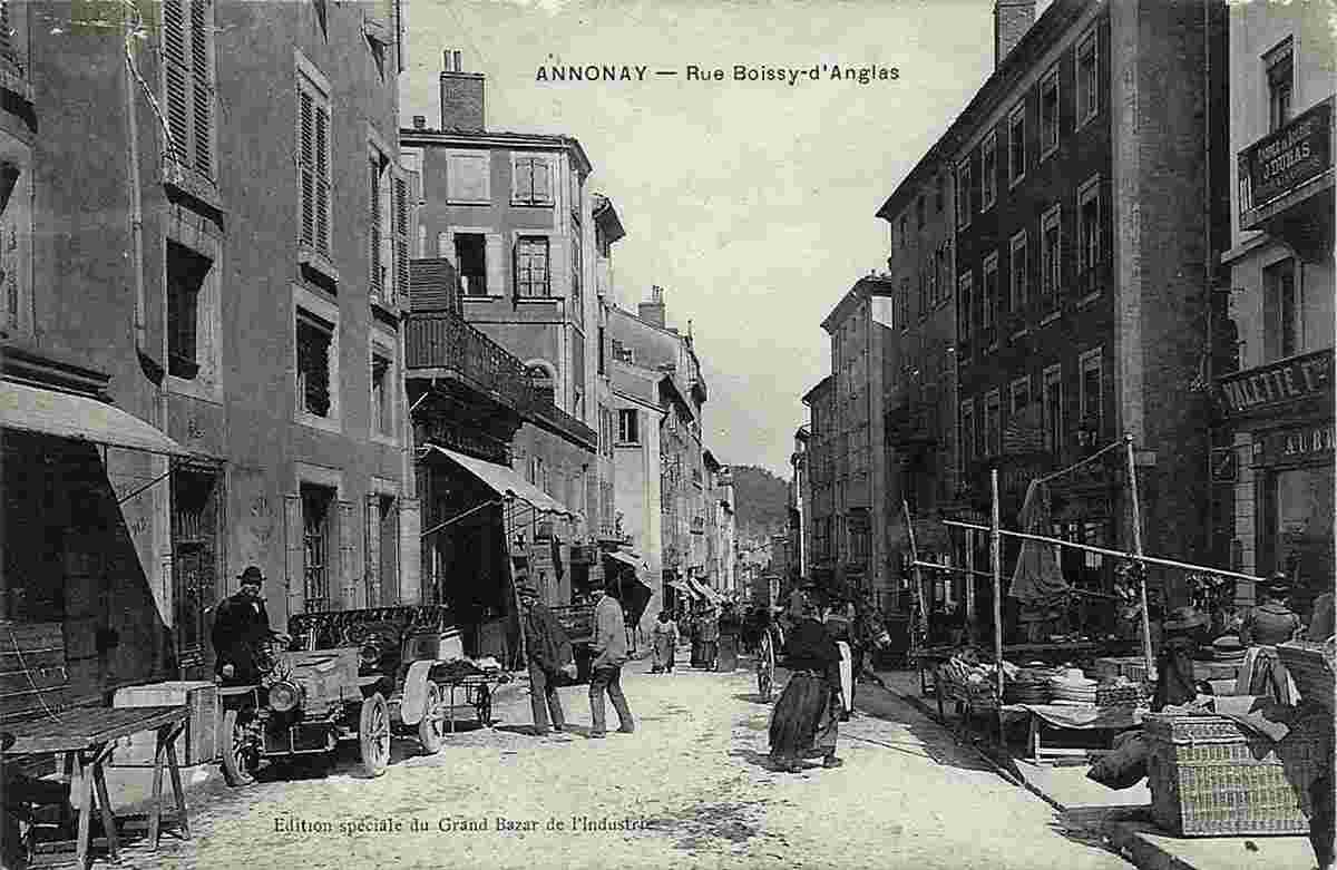 Annonay. Rue Boiss d'Anglas