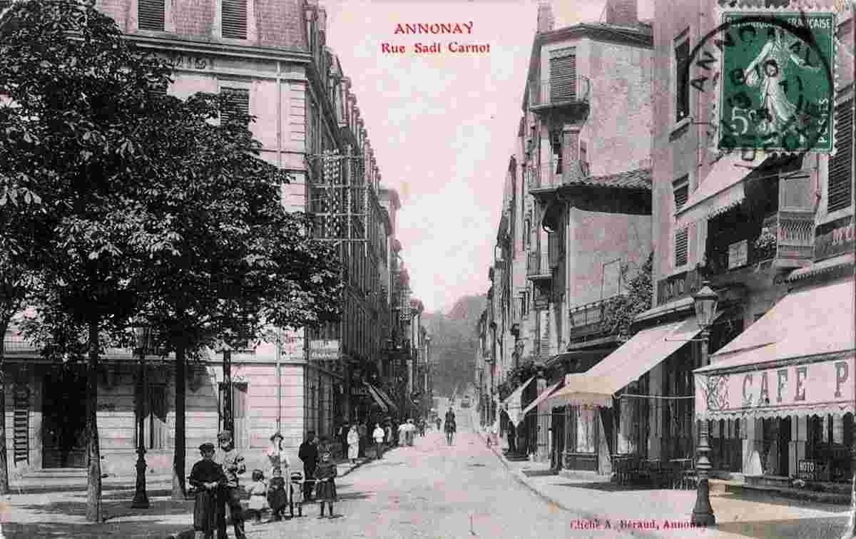 Annonay. Rue Sadi Carnot