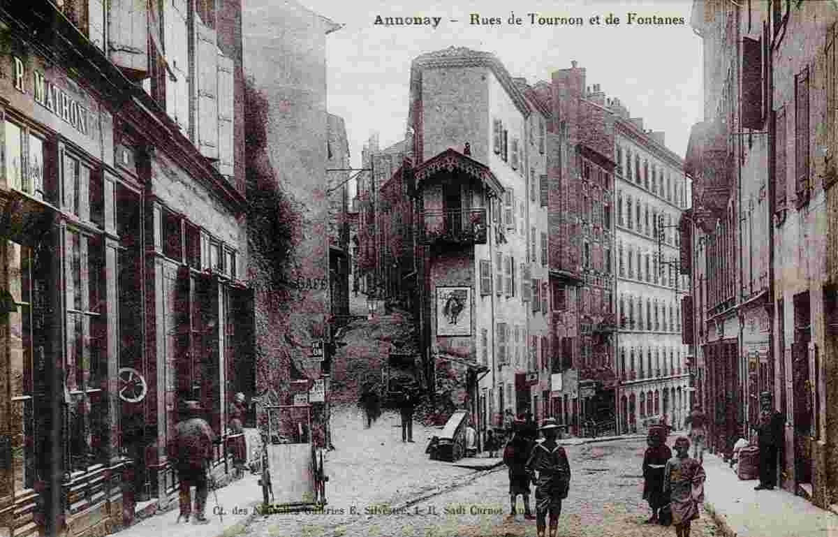 Annonay. Rue de Tournon