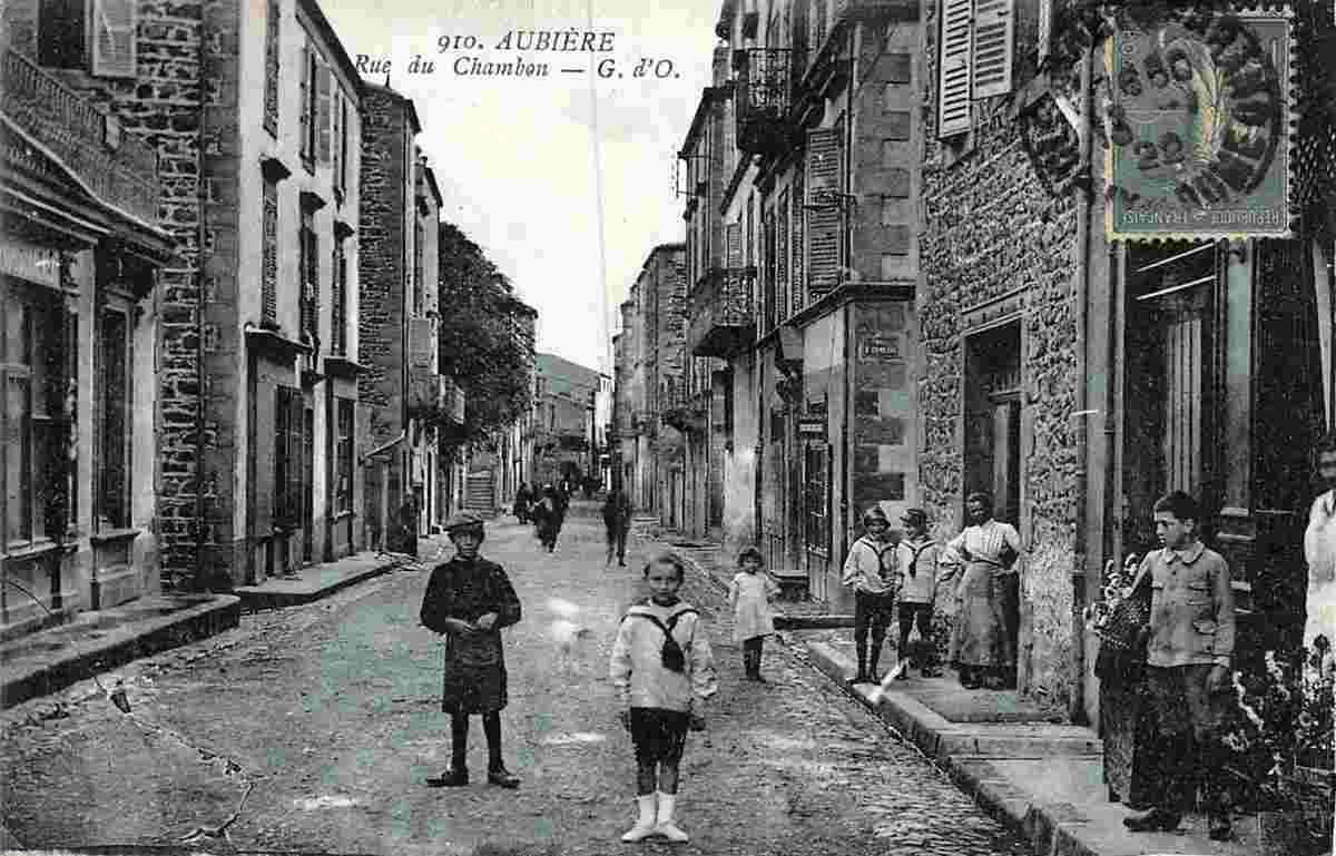 Aubière. Rue de Chambon