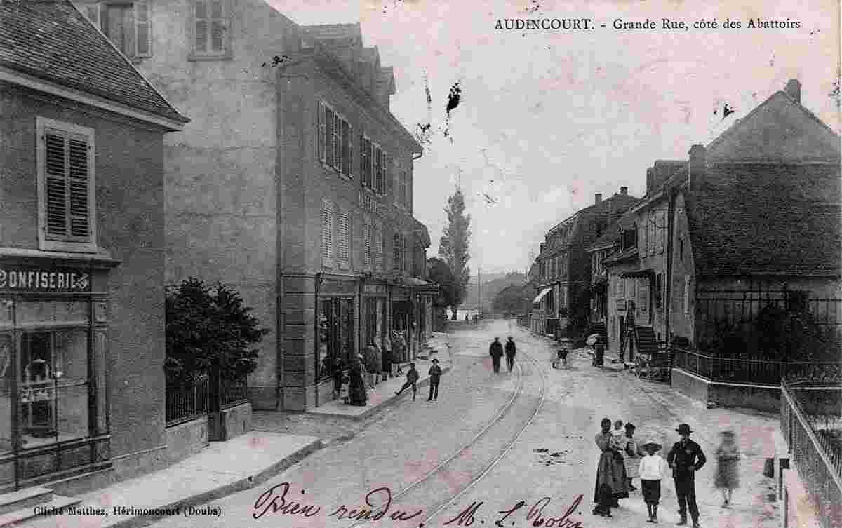 Audincourt. Grande Rue