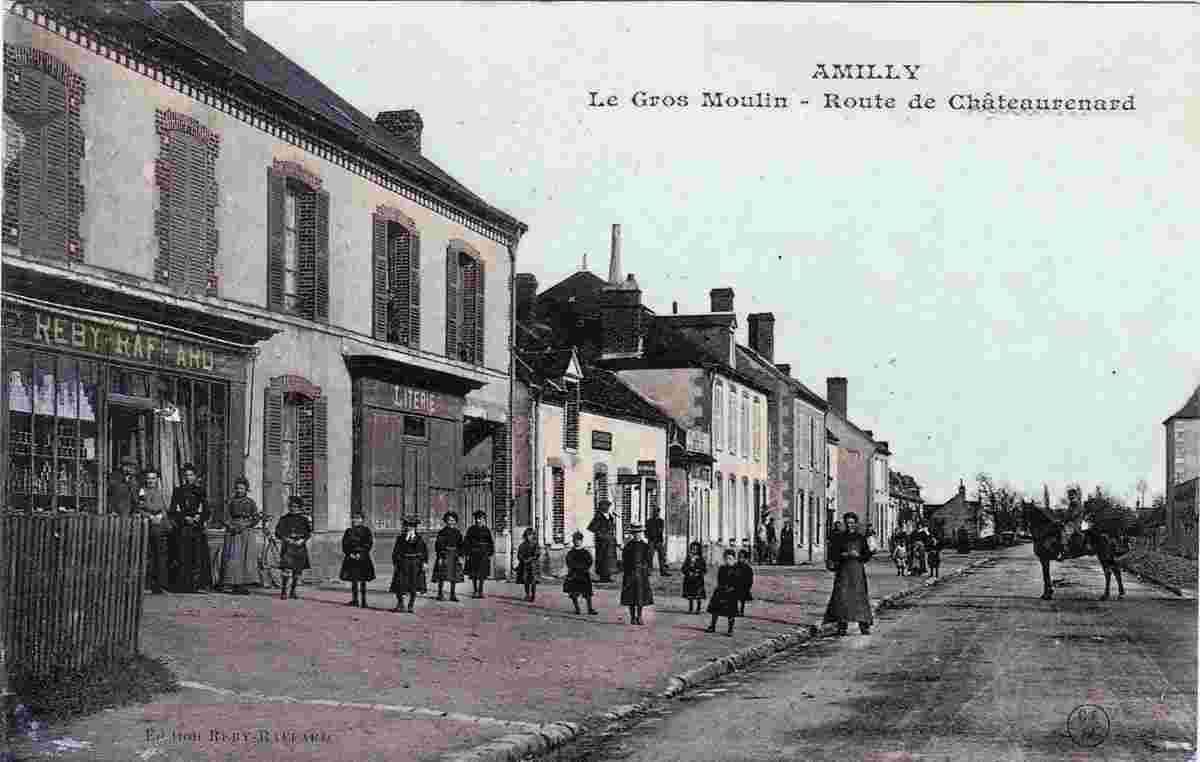 Amilly. Route de Chateaurenard