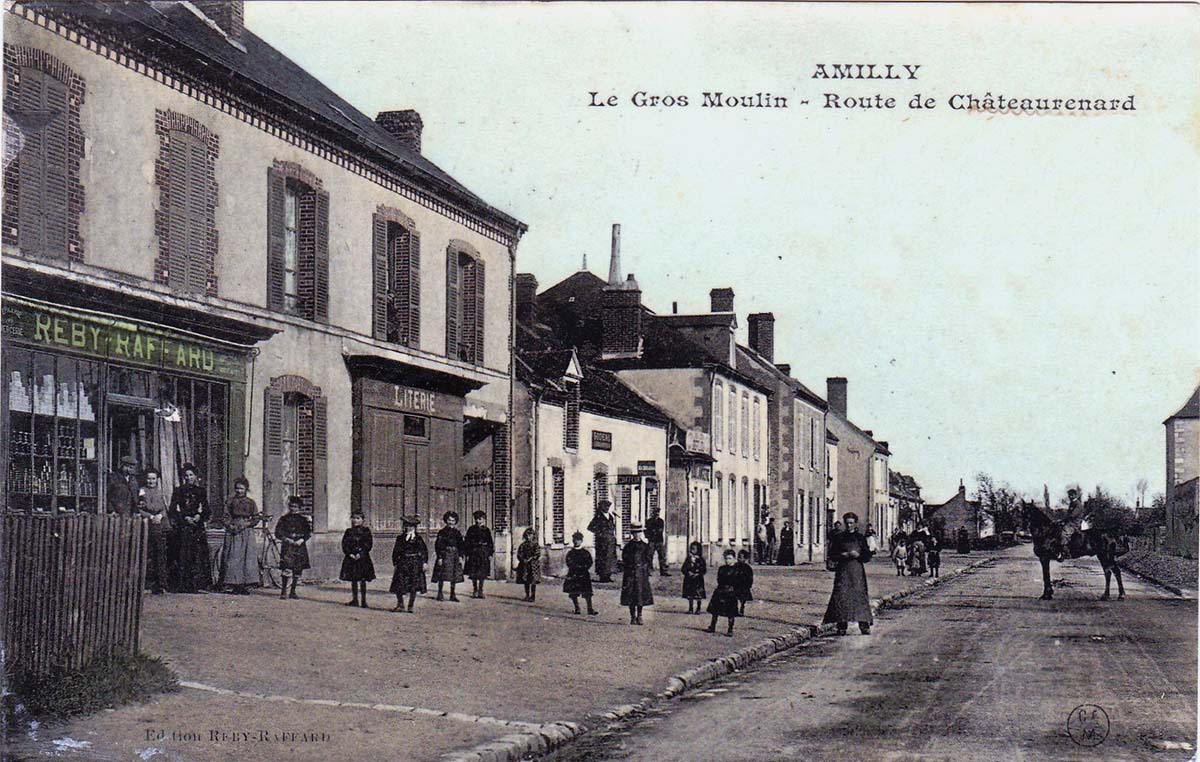 Amilly. Route de Chateaurenard