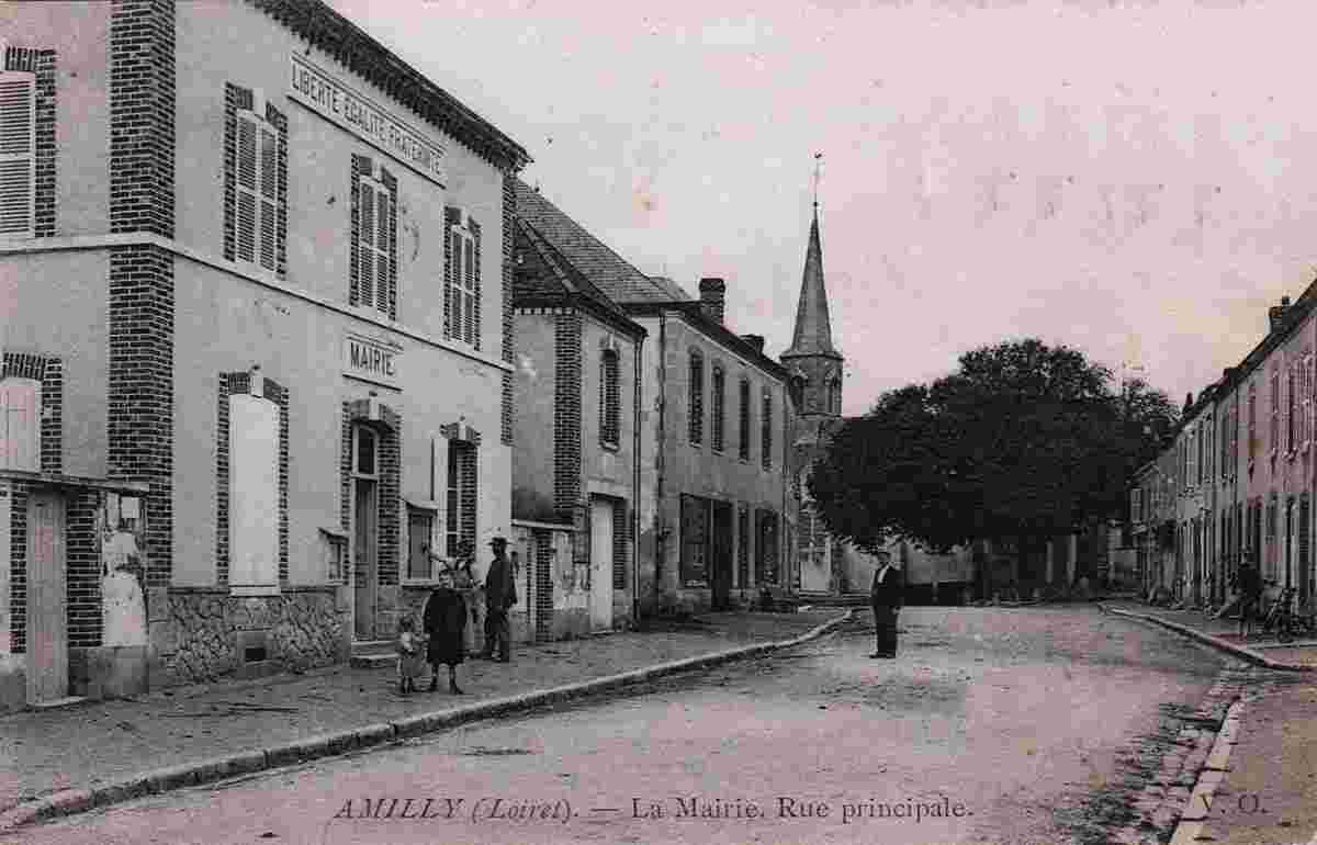 Amilly. Rue Principale