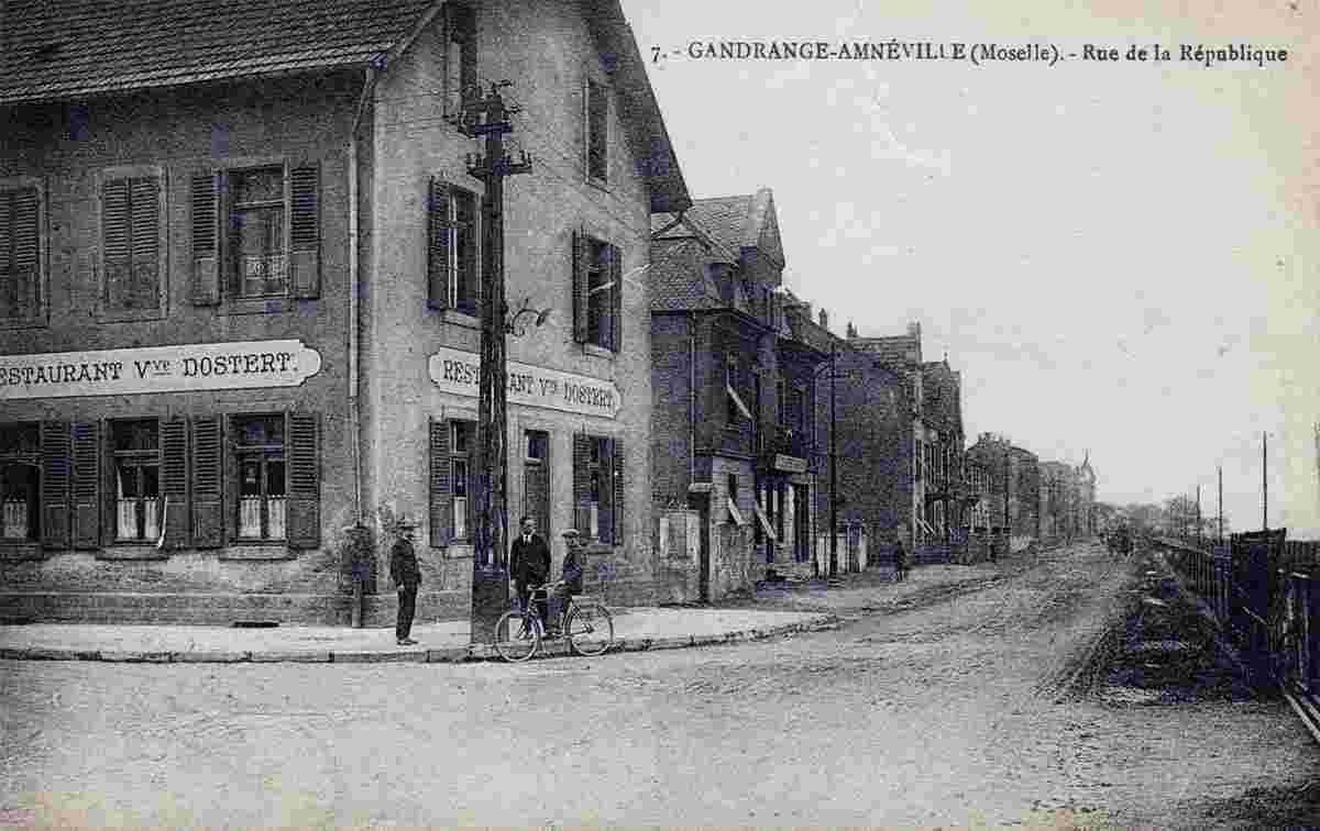 Amnéville. Rue de la République