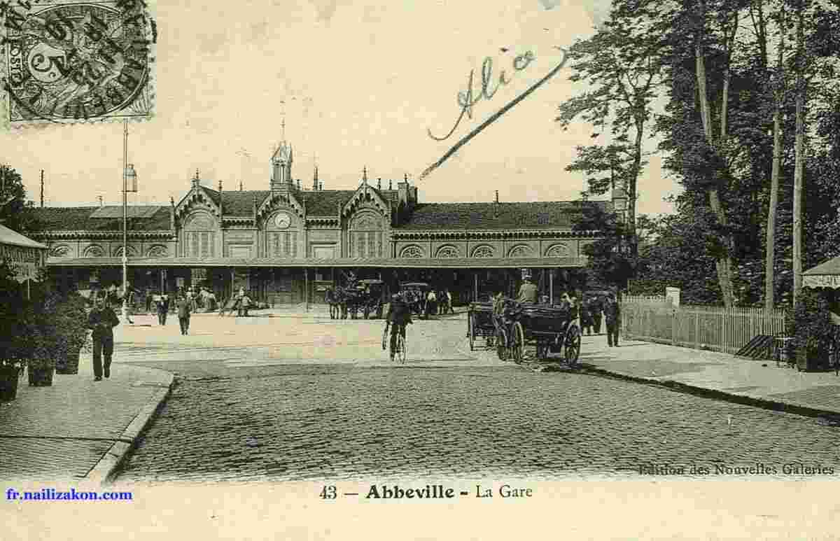 Abbeville. La Gare