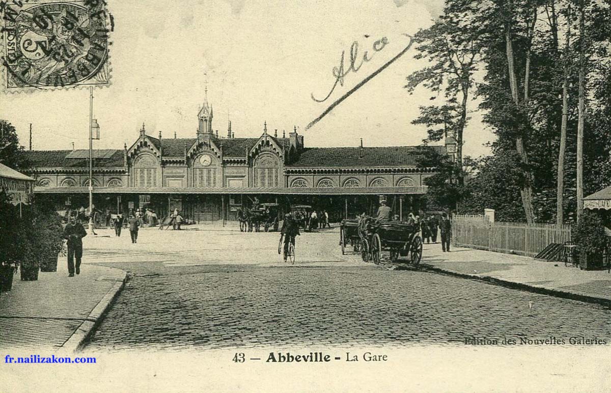 Abbeville. La Gare