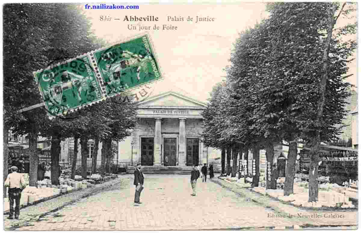 Abbeville. Palais de Justice, 1912
