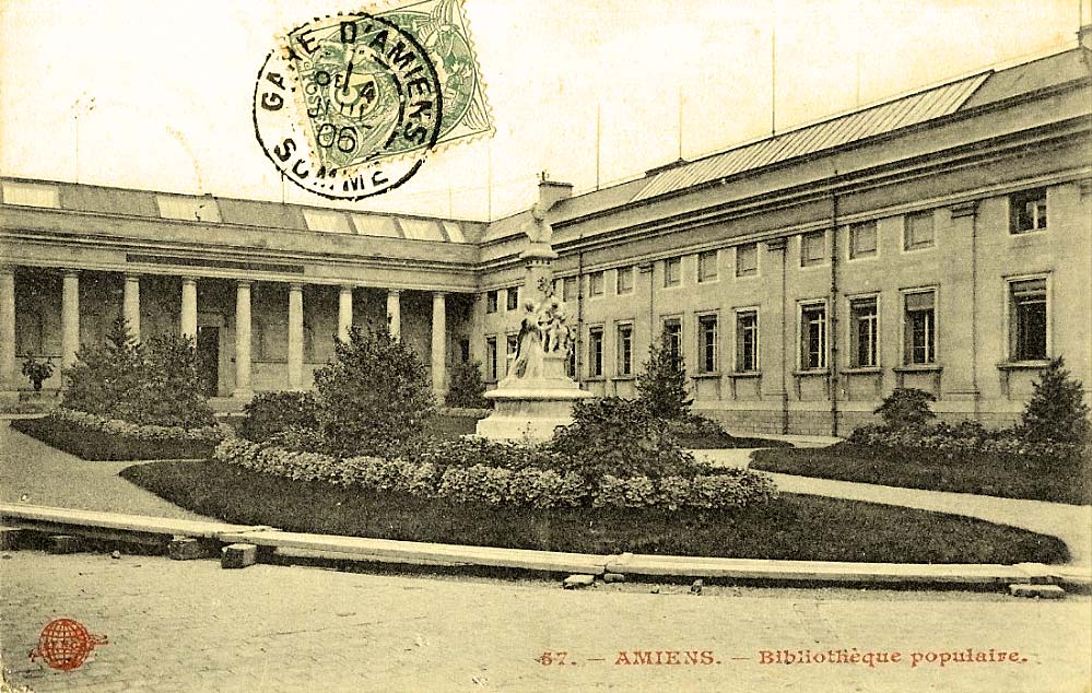 Amiens. Bibliothèque Populaire, 1906