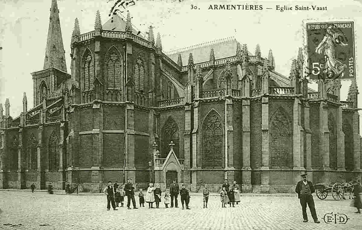 Armentières. Eglise Saint-Vaast
