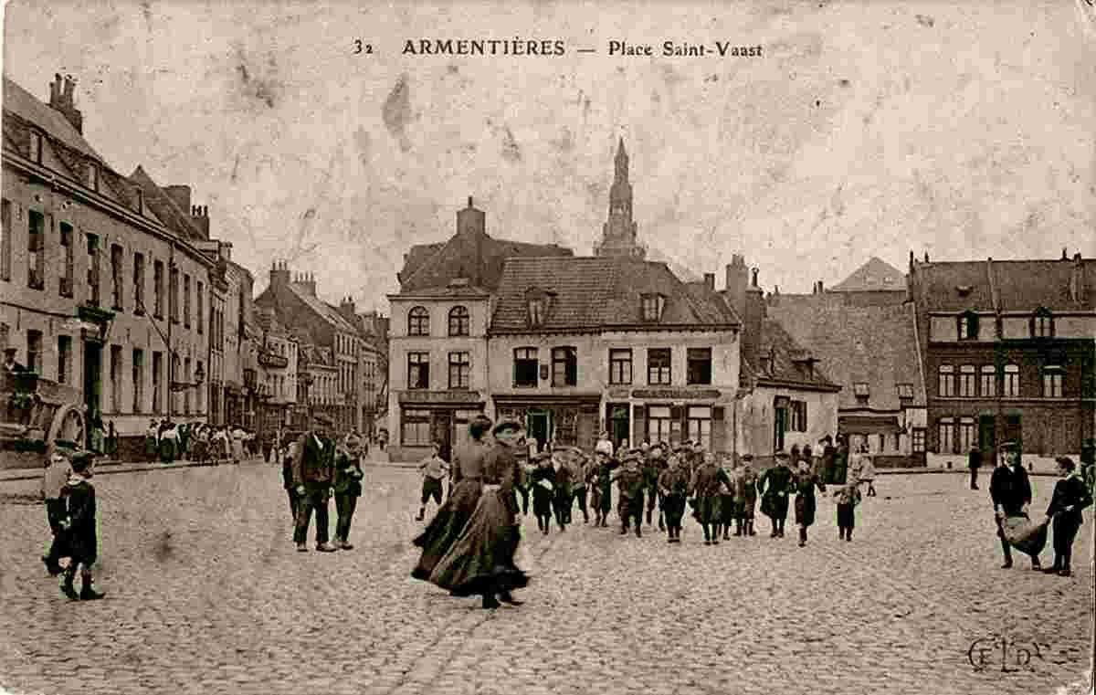 Armentières. Place Saint Vaast