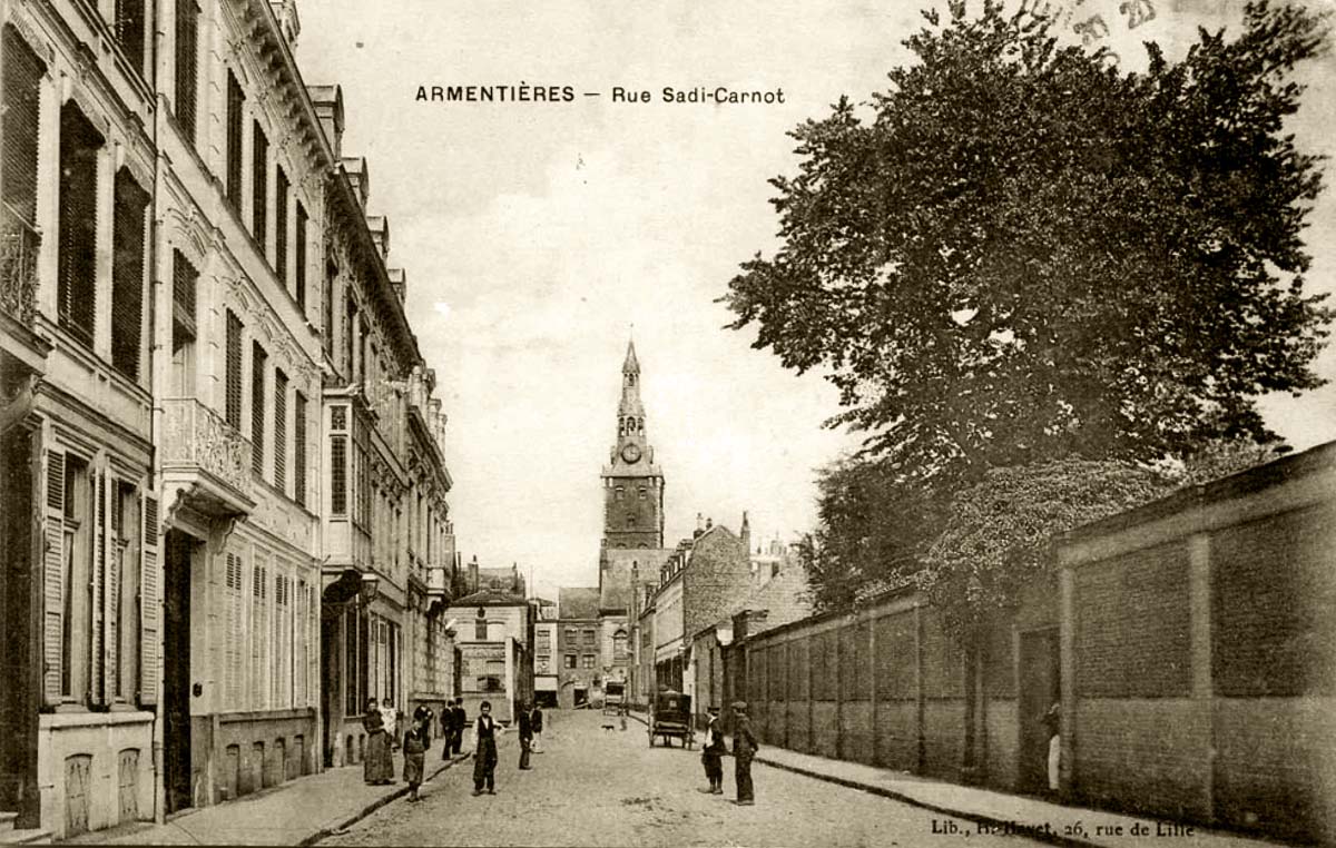 Armentières. Rue Sadi Carnot