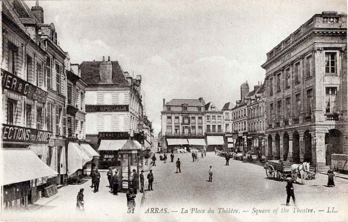 Arras. La Place du Théâtre